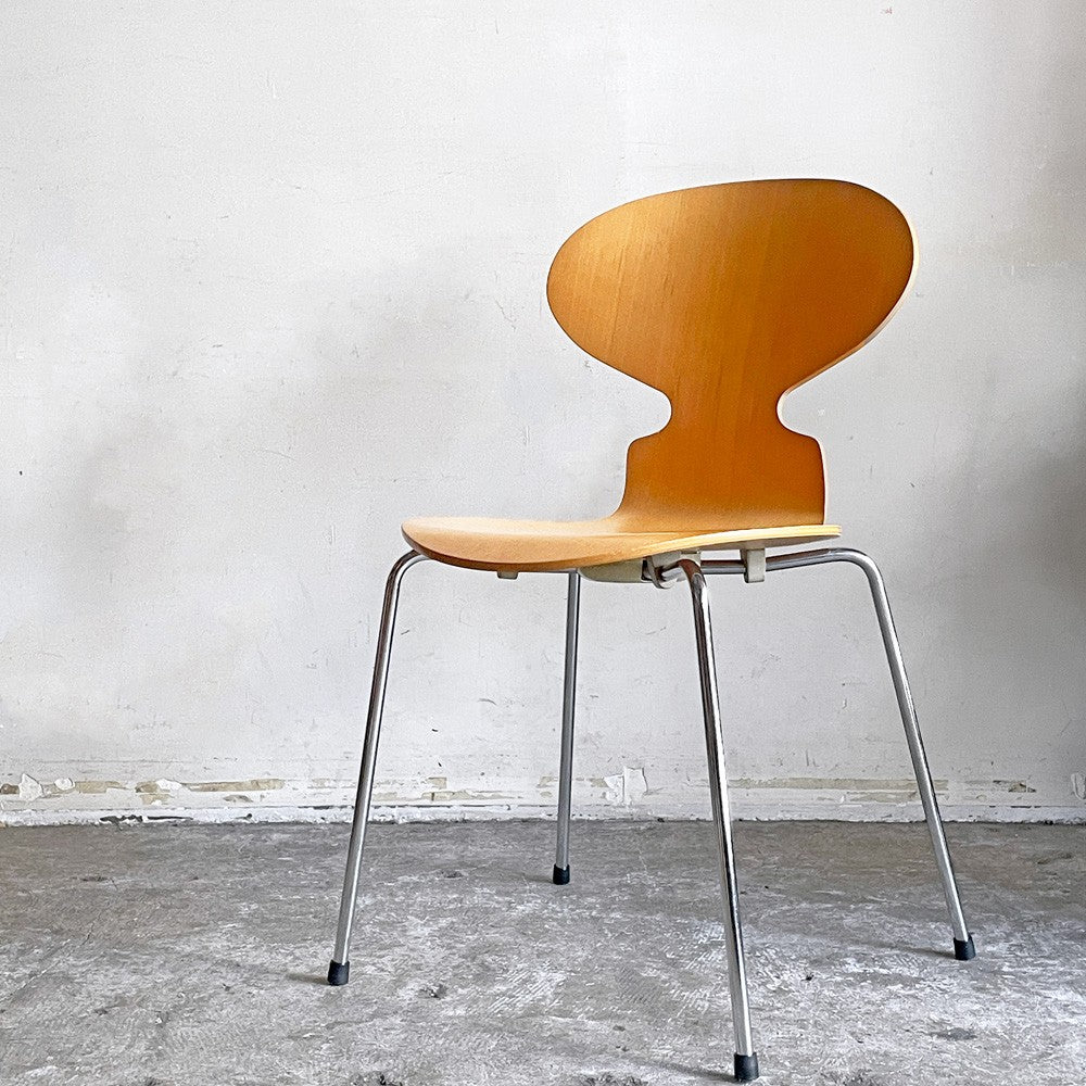 フリッツハンセン Fritz Hansen 3101 アリンコチェア アントチェア 4本脚 ナチュラルビーチ ラッカー仕上げ アルネ・ヤコブセン C ■