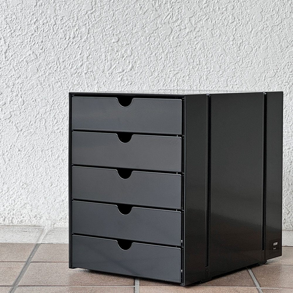 ユーエスエムハラー USM Haller モジュラーファニチャー Modular Furniture ハラーシステム イノス inos レターケース ５段 ◇