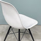 ハーマンミラー HermanMiller サイドシェルチェア ドゥエルレッグ DSW アルパイン × エボニー ポリプロピレン製 イームズ ミッドセンチュリー B ◎