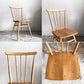 アーコール Ercol スティックバックチェア スピンドルチェア エルム材 UKビンテージ Vintage 英国家具 A ■