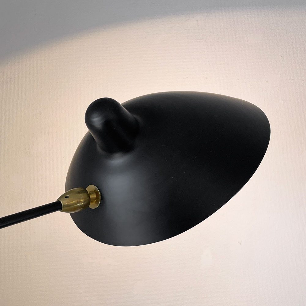 イデー IDEE ランパデール・アン・ルミエール LAMPADAIRE 1 LUMIERE フロアライト 1灯 H163cm セルジュ・ムーユ 定価￥99,900- ◎