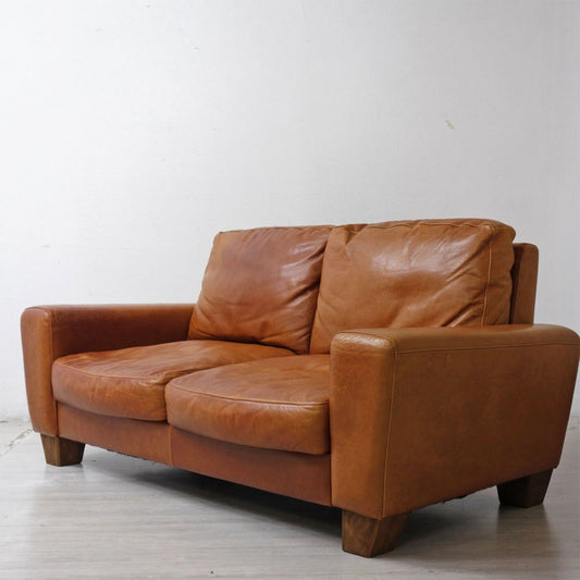 アクメファニチャー ACME Furniture フレスノ 2シーター ソファ FRESNO SOFA オイルレザー 本革 W165cm ●