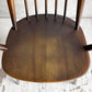 アーコール Ercol ゴールドスミス ダイニングチェア アームチェア コロニアル ハイバック エルム材 ダークブラウン UKビンテージ 英国家具 ♪