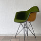 ハーマンミラー Herman Miller アームシェルチェア セカンド 2nd アプホルスター エンボスレス エッフェルベース 張り替え済み イームズ ◇