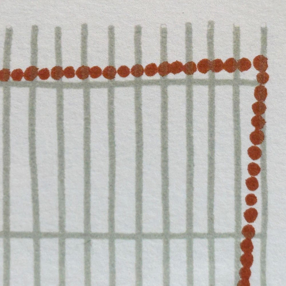 黒木周 shu kuroki クロスグラフ Un forma carree.2 2008年 スクリーンサイズ 14×20cm 布版リトグラフ 額装品 版画 現代作家 ●