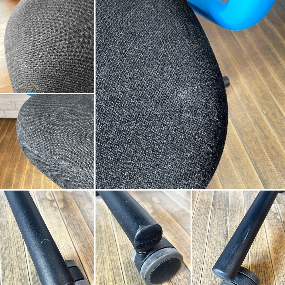 ヴィトラ Vitra オールスター Allstar オフィスチェア デスクチェア ブルー×ブラック コンスタンチン・グルチッチ 定価￥163,900- ◎