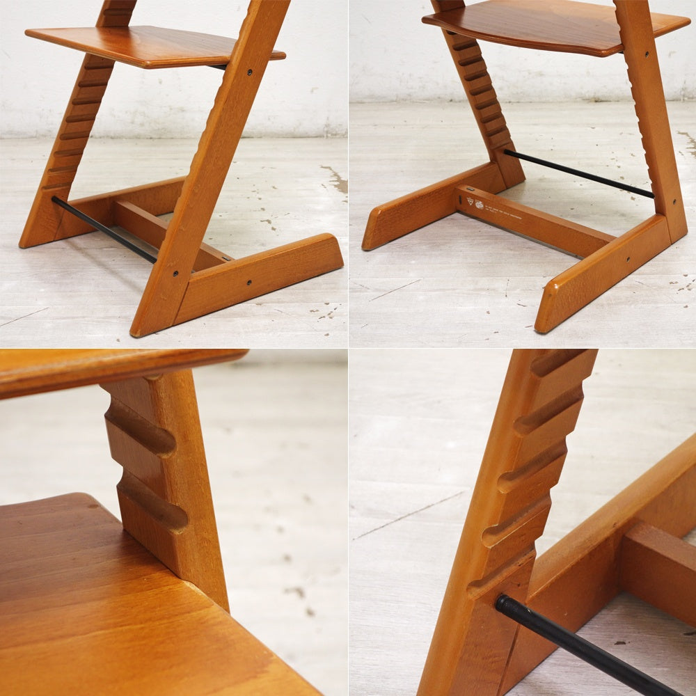 ストッケ STOKKE トリップトラップ TRIPP TRAPP ベビーチェア キッズチェア S/N無し ノルウェー 北欧家具 A ●