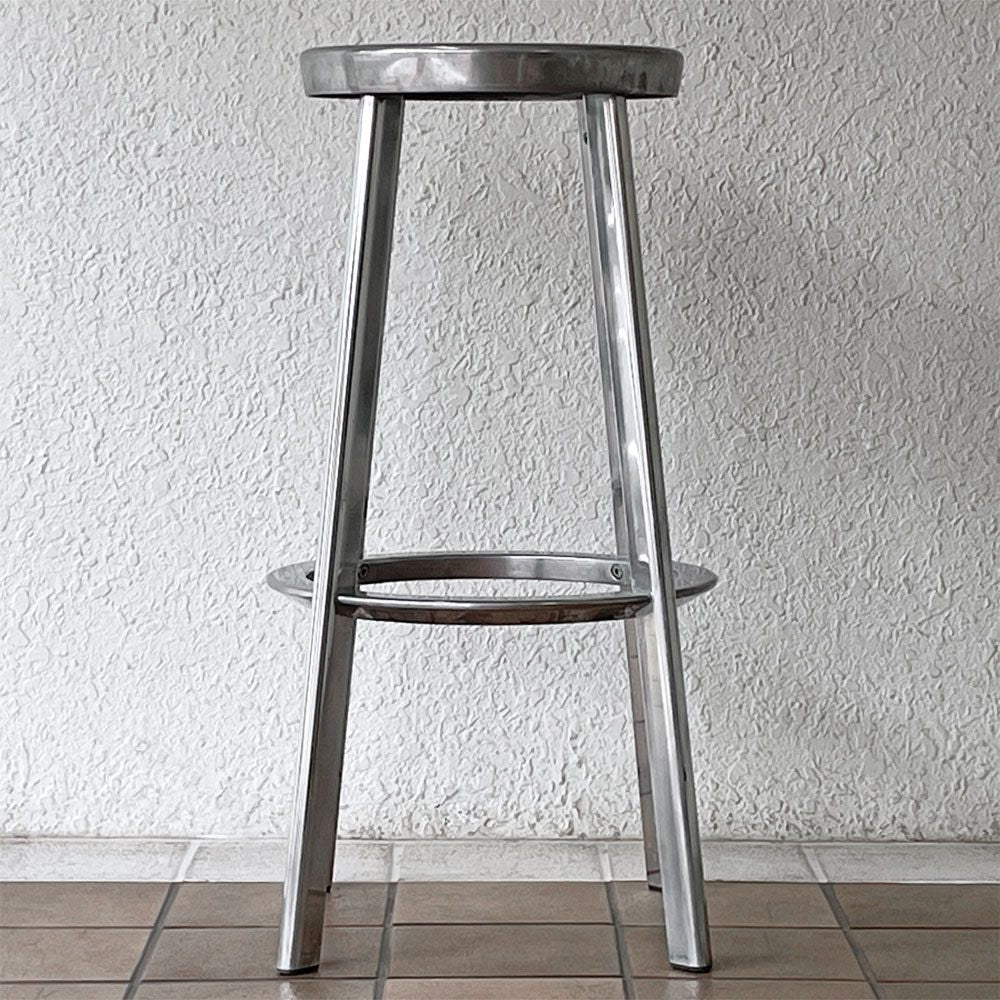 マジス MAGIS デジャヴ DEJA-VU STOOL カウンタースツール アルミニウム ポリッシュ 深澤直人 スーパーノーマル ミニマル 定価96,800円 ◇