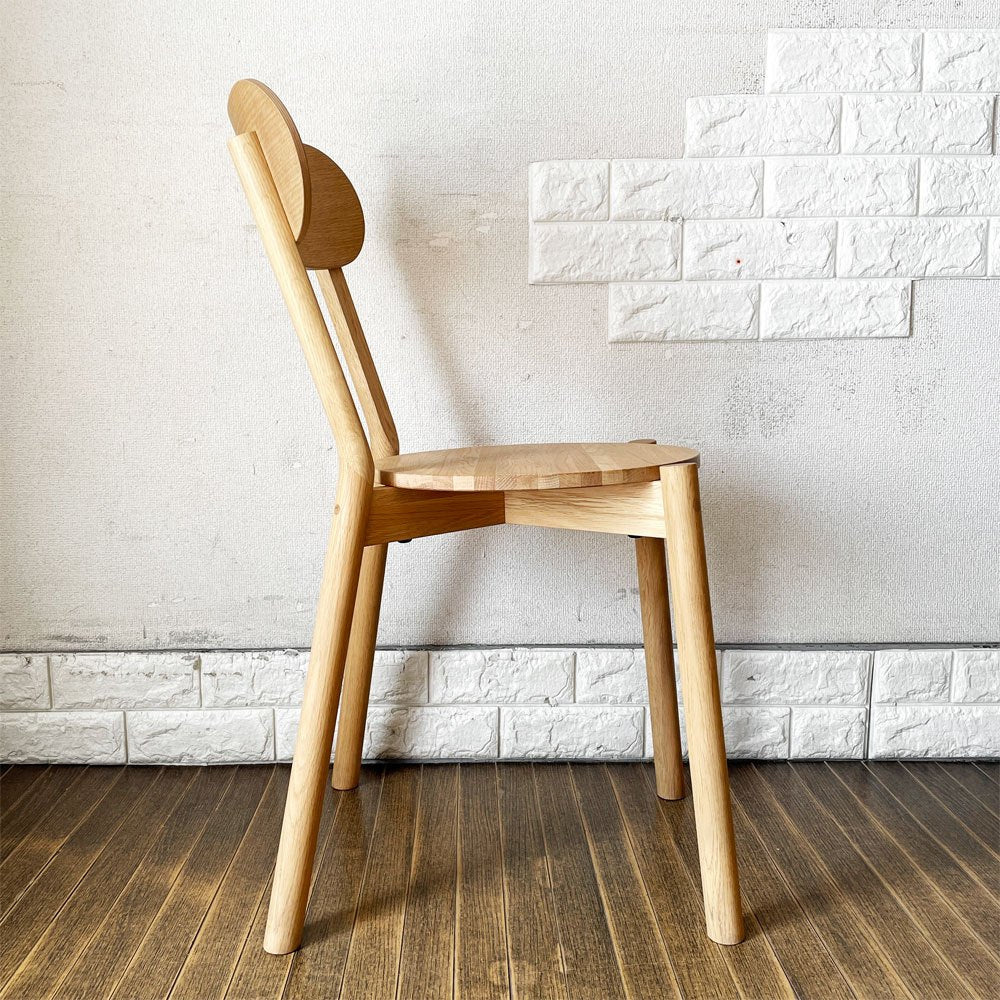 カリモクニュースタンダード KARIMOKU NEW STANDARD キャストールチェア CASTOR CHAIR ダイニングチェア PURE OAK 板座 スタッキング BIG-GAME A ◎