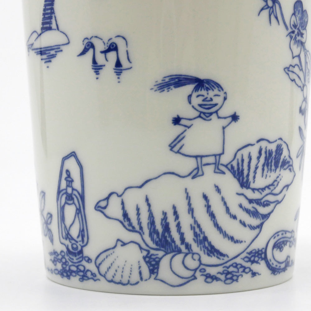 アラビア ARABIA ムーミンマグ MOOMIN シーブリーズ Sea breeze アラビア150周年記念 2023年 フィンランド 北欧食器 箱付き A ●