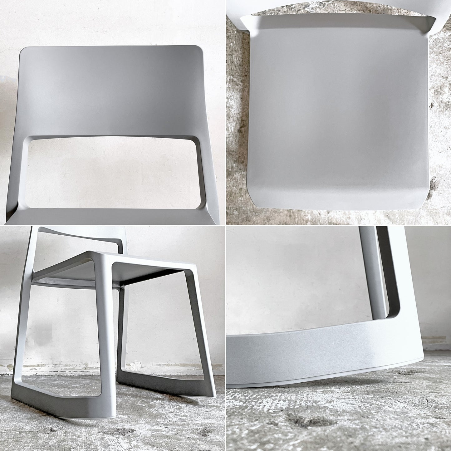 ヴィトラ Vitra ティプトン Tipton チェア スタッキングチェア チルト機能 ロッキングチェア バサルト C ■