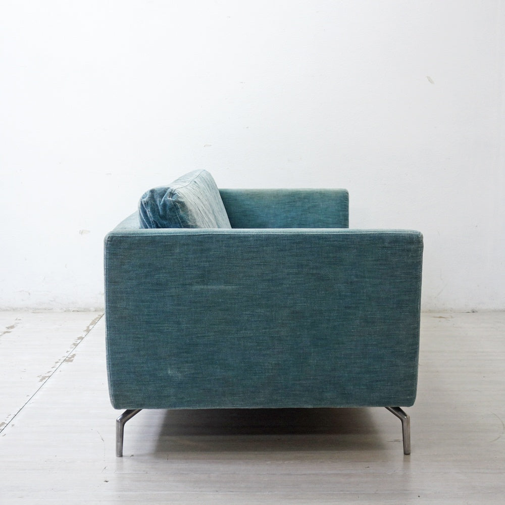 ボーコンセプト Bo Concept オオサカ Osaka 2.5シーター ソファ アルミ脚 ファブリック Anders Nørgaard 北欧モダン 現状品 ●