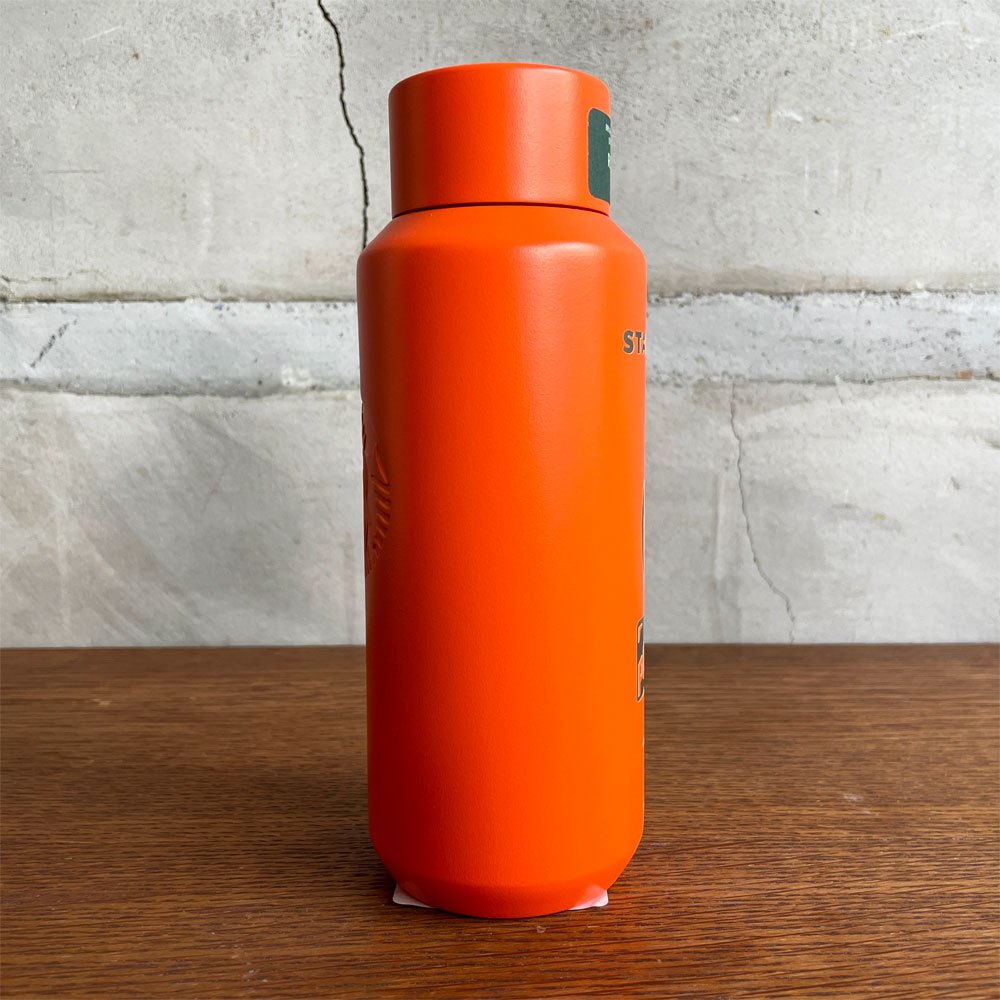 スターバックス Starbucks × ポーター PORTER リサイクルステンレスボトル 355ml マットオレンジ 吉田カバン 2025年 未使用品 ♪