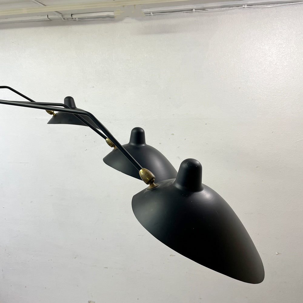 イデー IDEE シュスポンション・トワ・ブラ・ピヴォタン SUSPENSION 3 BRAS PIVOTANTS シーリングランプ 3灯 セルジュ・ムーユ ●