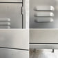 リオン LYON 4段スチールロッカー Standard Steel Four Tier Locker ダブグレー フック付 インダストリアル 店舗什器 ♪