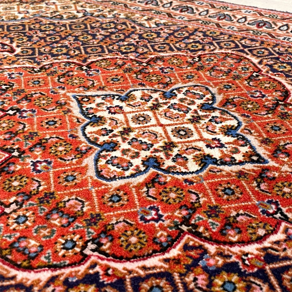 タブリーズ Tabriz マララン Maralan ペルシャ絨毯 ラグ カーペット 90×62cm ウール100％ タグ付 イラン ★