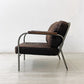 ジャーナルスタンダードファニチャー j.s.F ラバルセクショナルソファ LAVAL SECTIONAL SOFA 1Pソファ レザー スチール 工業系 定価115,500円 ●