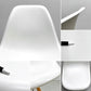 ヴィトラ vitra サイドシェルチェア ポリプロピレン製 ホワイト ドゥエルレッグ DSW C&R イームズ ミッドセンチュリー C ●