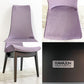 カワジュン KAWAJUN ドリディナチェア DORIDINA CHAIR ファブリック パープル モールドウレタン シンプルデザイン 美品 A ●