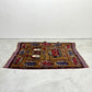 ビンテージ Vintage ウォーラグ War Rug カーペット 絨毯 アフガニスタン トルクメン族 Turkmen 100×155cm ●
