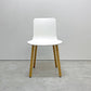 ヴィトラ vitra ハルウッド HAL WOOD サイドチェア ダイニングチェア ホワイト ナチュラルオーク ジャスパー・モリソン 定価￥78,100- A ●