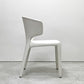カッシーナ Cassina オラ 367 HOLA アームチェア 本革 フルレザー ホワイト ハンス・ウェッツスタイン 定価￥374,000- A ●