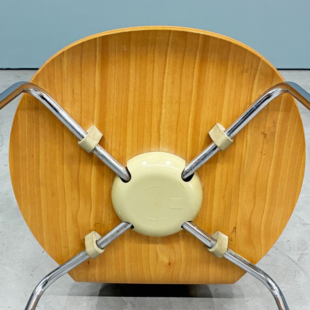 フリッツハンセン Fritz Hansen 3101 アントチェア 4本脚 ナチュラルビーチ材 ラッカー仕上げ アルネ・ヤコブセン 北欧家具 B ◎