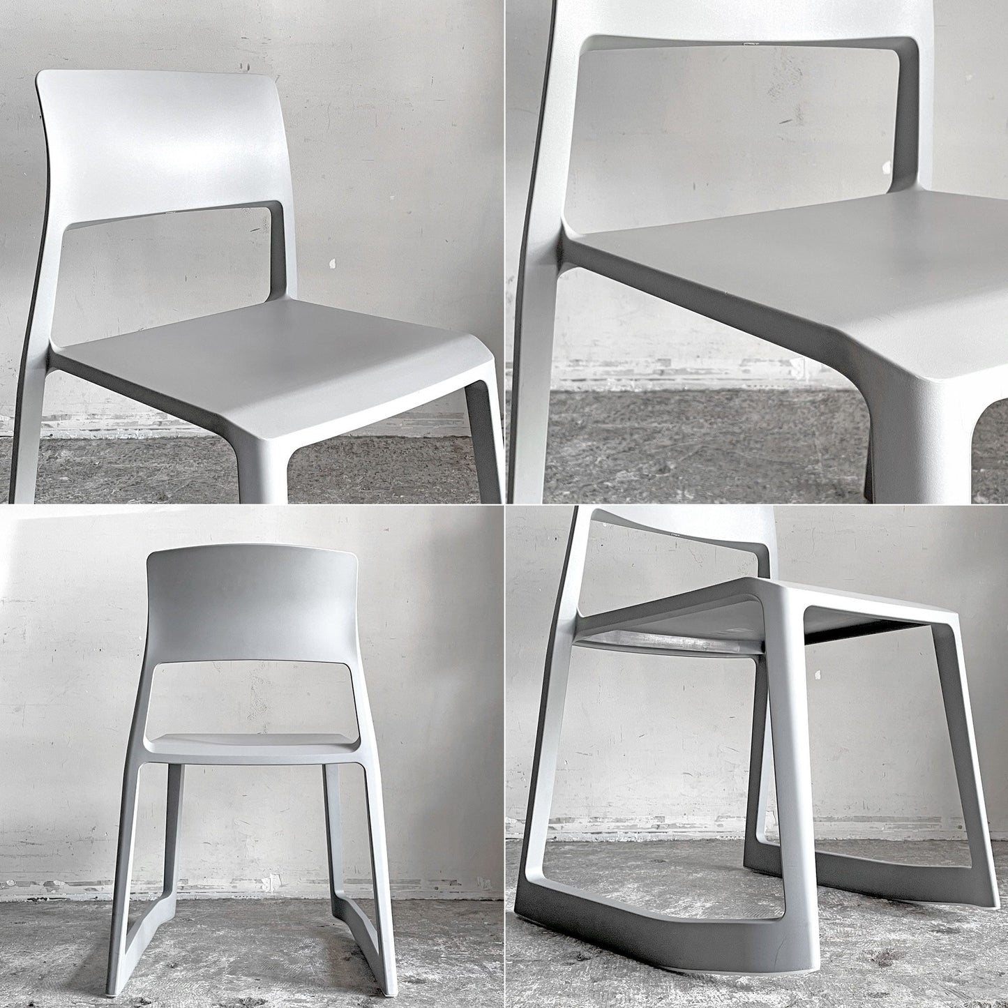 ヴィトラ Vitra ティプトン Tipton チェア スタッキングチェア チルト機能 ロッキングチェア バサルト A ■