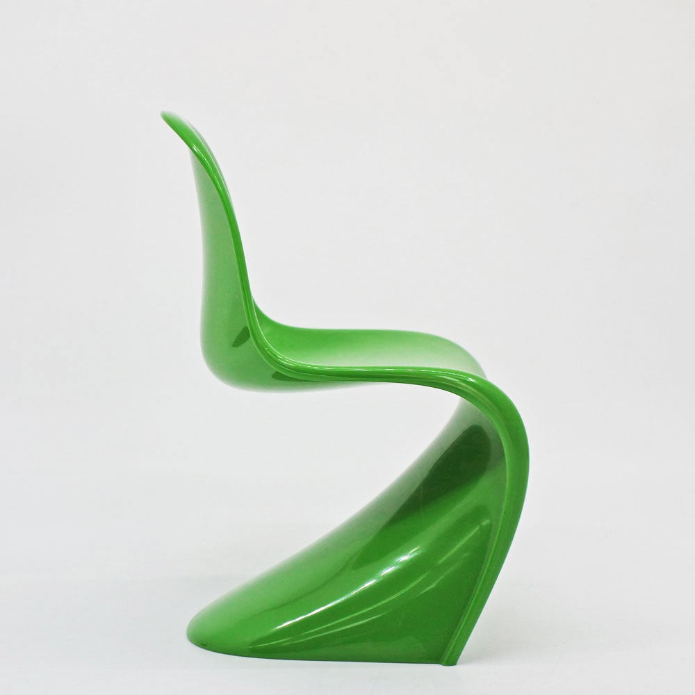 ヴィトラ デザインミュージアム Vitra Design Museum ミニチュアコレクション パントンチェア 1/6スケール 限定カラー グリーン ●