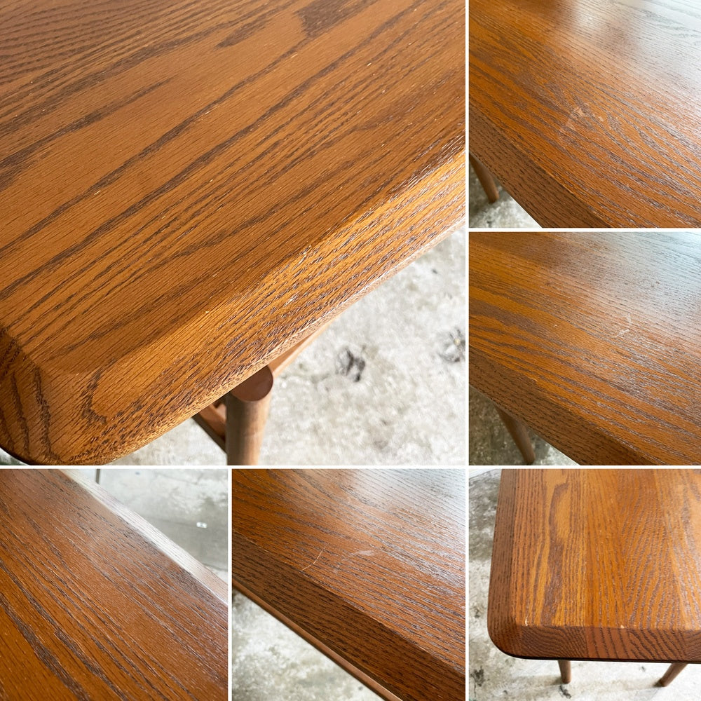 モモナチュラル Momo Natural リバーゲート RIVERGATE エレベーターテーブル センターテーブル オーク材 W125cm 北欧スタイル ■