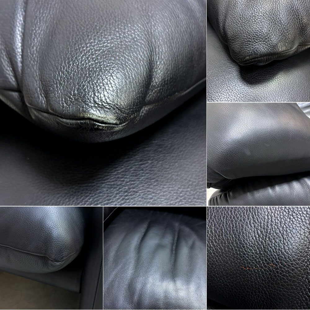 カッシーナイクスシー Cassina ixc マラルンガ MARALUNGA 675-1Pソファ 本革 ヴィコ・マジストレッティ 定価約￥1,144,000- ●