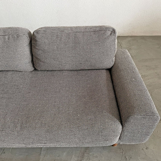 モモナチュラル MOMO Natural フロー FLOW SOFA 2.5P 2.5人掛けソファ オーク材 ファブリック カバーリング 定価￥147,000-以上 〓