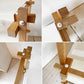 ヘイ HAY WOODY SHELVING 2.0 COLUMN LOW シェルフ オーク材×スチール オープンシェルフ 飾り棚 ホワイト 北欧 デンマーク 定価￥61,600- ★