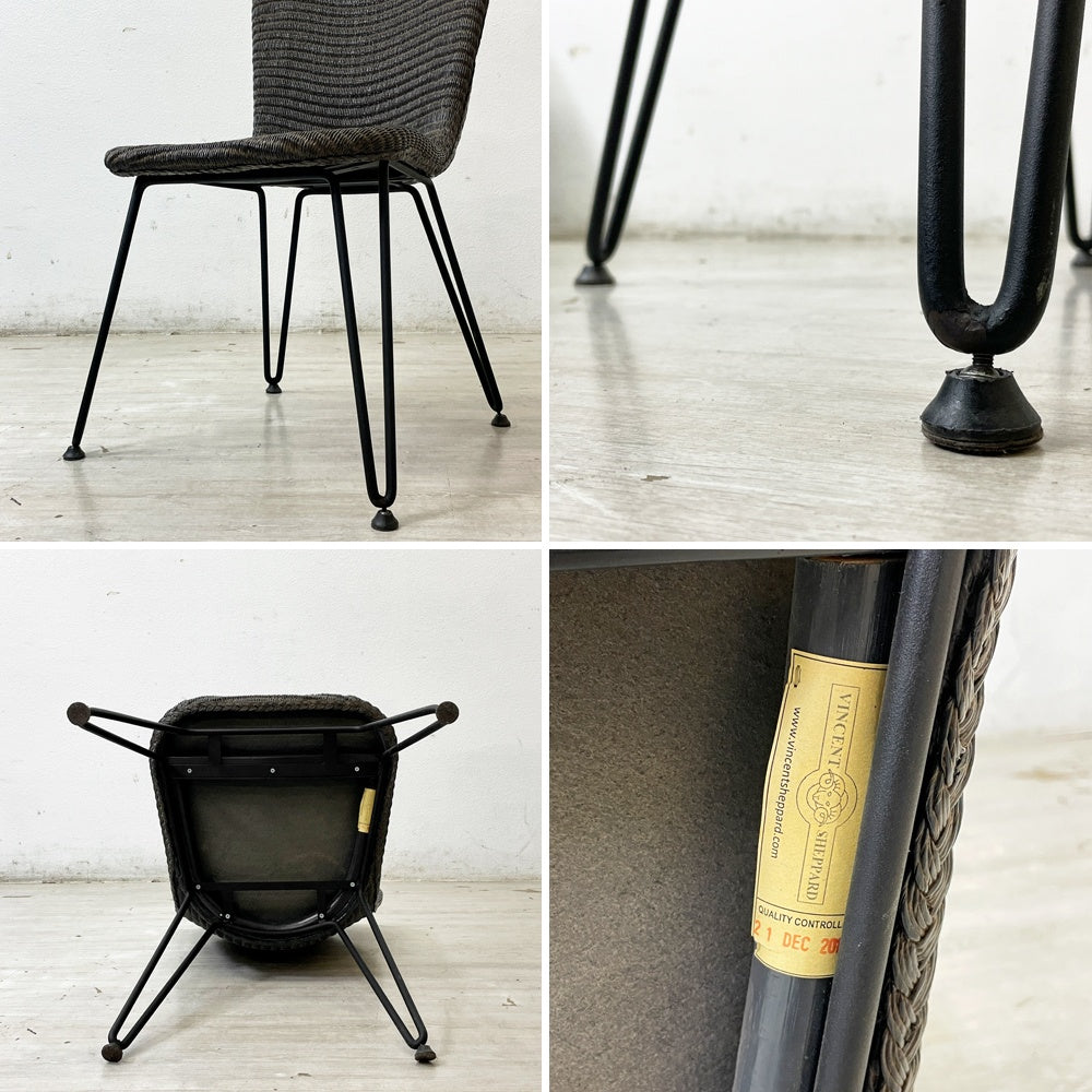 ヴィンセントシェパード VINCENT SHEPPARD クリスティーチェア CHRISTY CHAIR-BK アスプルンド取扱 ベルギー B ●