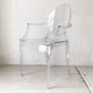 カルテル Kartell ルイゴースト LouisGhost アームチェア クリスタル スタッキング フィリップ・スタルク Philippe Starck イタリア A  ★