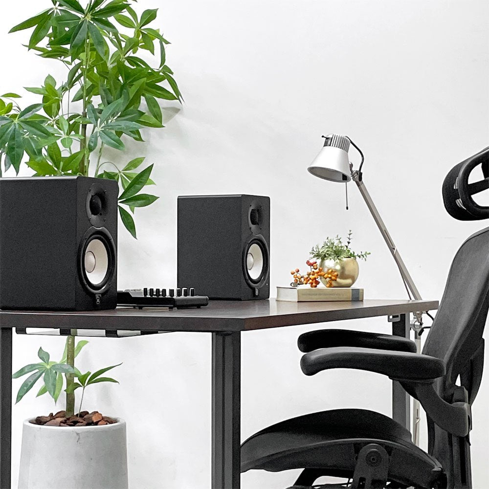 ヤマハ YAMAHA HS5 ペアスピーカー スタジオモニター パワード アクティブスピーカー バスレフ 元箱付き ●