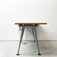 ハーマンミラー Herman Miller アバックエンバイロメンツ ABAK ミーティングテーブル デスク W140cm オークカラー ケーブルスパイン付き ティム・ウォレス B ●