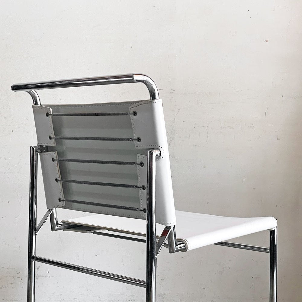 スティールライン Steel Line ロクエブリューン ROQUEBRUNE ダイニングチェア アイリーン・グレイ Eileen Gray モダンデザイン リプロダクト品 A ■