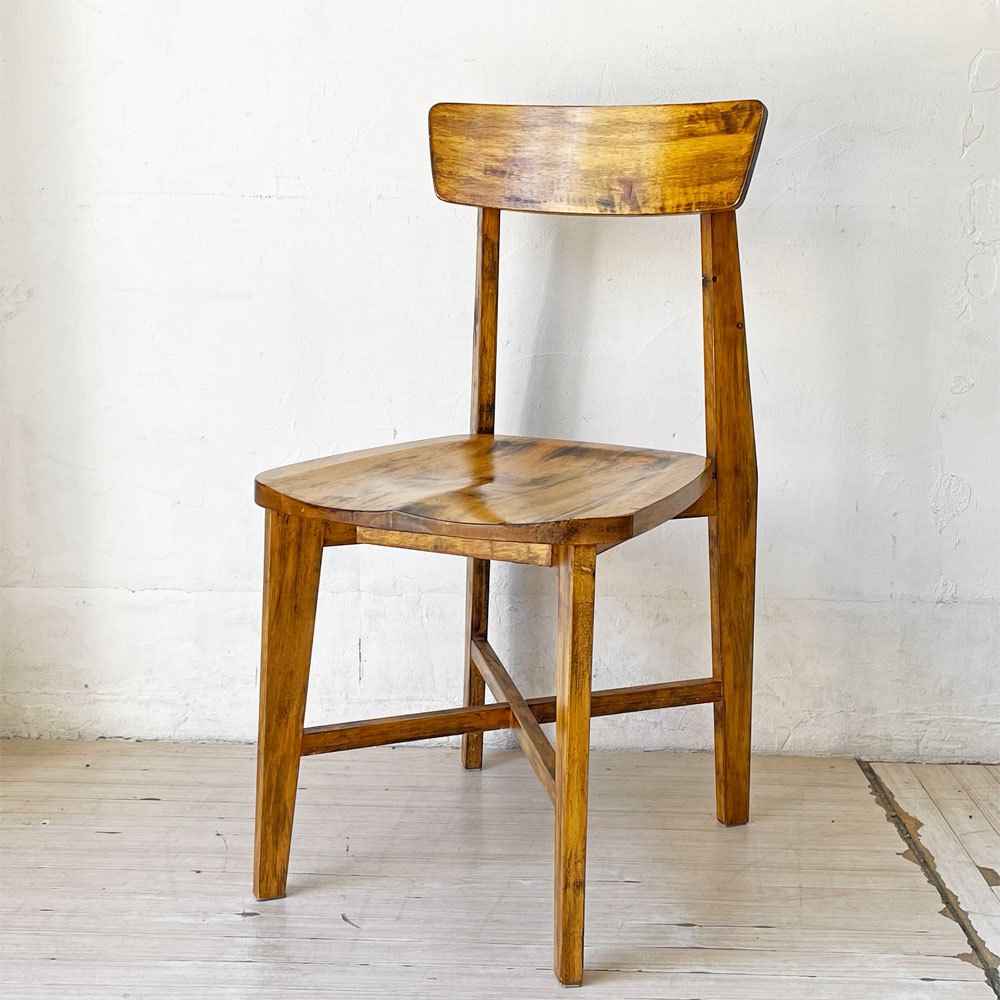 ジャーナルスタンダード journal standard Furniture j.s.F シノン ダイニングチェア CHINON CHAIR WOOD ラバーウッド材 定価￥25,300- A ★