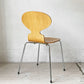フリッツハンセン Fritz Hansen アントチェア 4本脚 ナチュラルビーチ ラッカー アルネ・ヤコブセン 北欧家具 ★