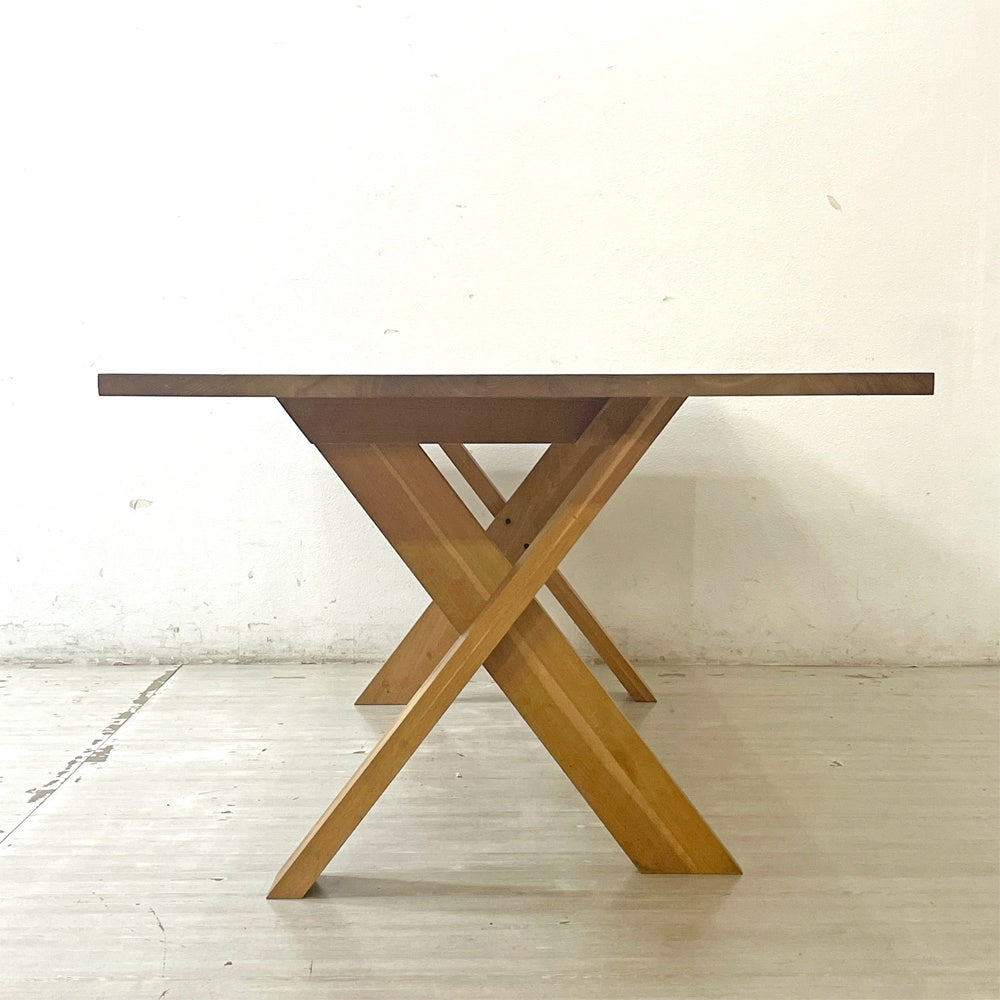 エスニクラフト Ethnicraft オーク パターソン Oak Pettersson ダイニングテーブル 無垢材 W220 x D100cm ●