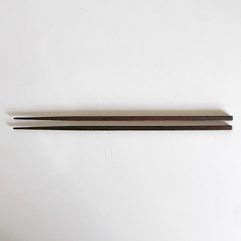 三谷龍二 Ryuji Mitani ローズウッド材 箸 約22cm カトラリー 木工 現代作家 C ■