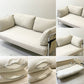 ヘイ HAY キャンソファ CAN SOFA 2シーター ソファ ロナン＆エルワン・ブルレック Ronan & Erwan Bouroullec ベージュ ファブリック クロームフレーム 北欧モダン ●
