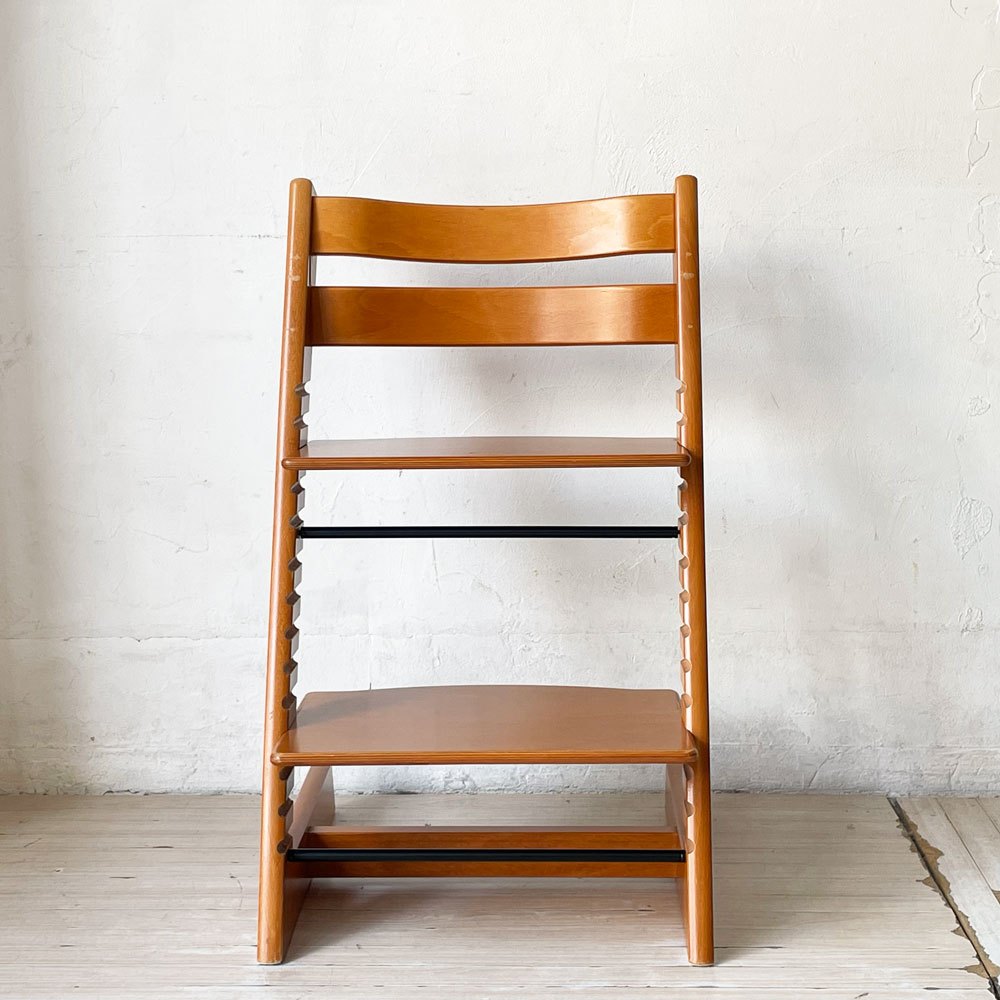 ストッケ STOKKE トリップトラップ TRIPP TRAPP ベビーチェア チェリーカラー キッズチェア S/N3～ ノルウェー 北欧家具 ★