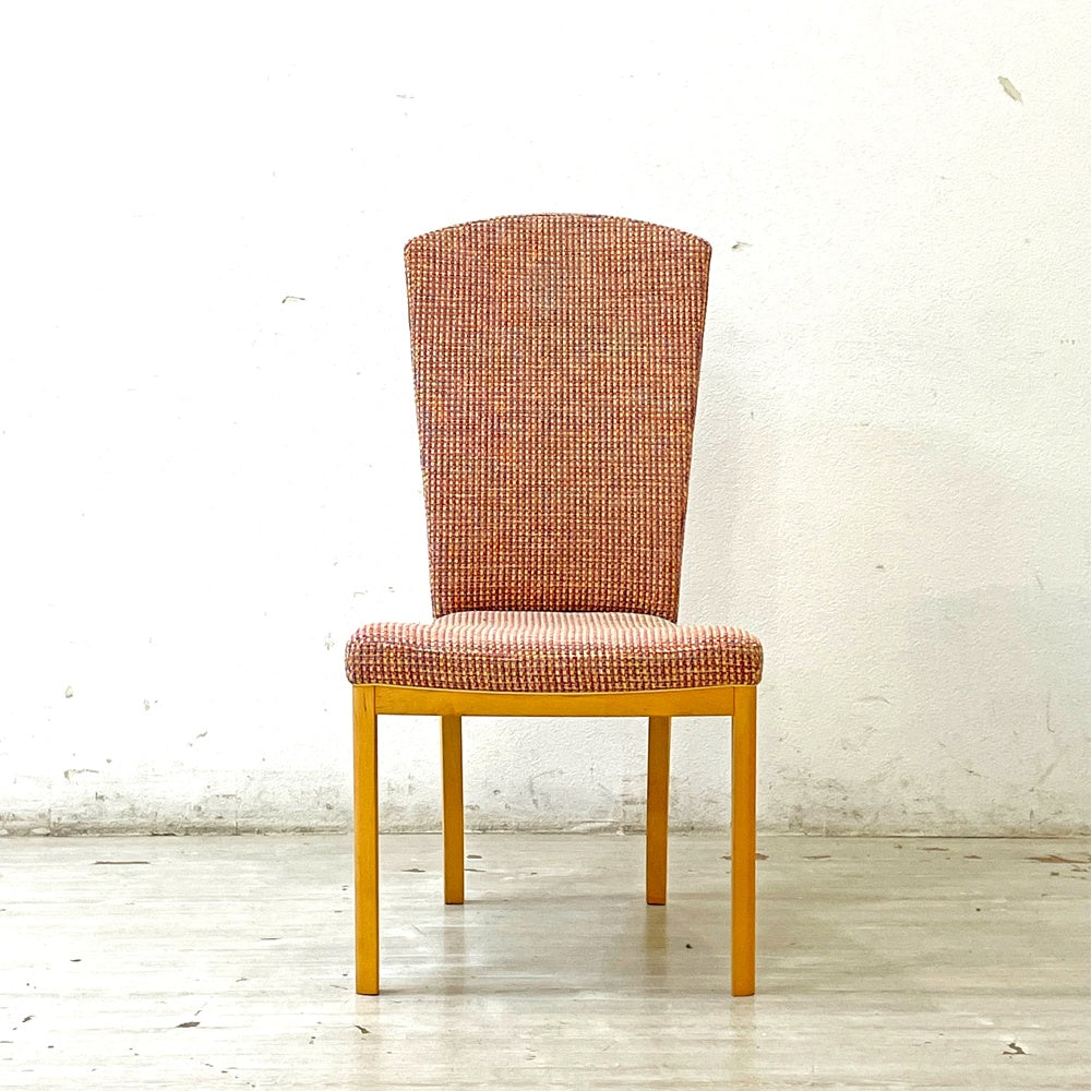 カリモク Karimoku CT7805 ダイニングチェア ハイバックチェア ファブリック張り オーク材 参考定価\76,000 ●