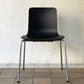 ヴィトラ vitra ハルチューブ HAL Tube サイドチェア ダイニングチェア スタッカブル ブラック ジャスパー・モリソン C ◇