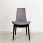 カワジュン KAWAJUN ドリディナチェア DORIDINA CHAIR ファブリック パープル モールドウレタン シンプルデザイン 美品 B ●