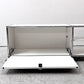 ユーエスエムハラー USM Haller モジュラーファニチャー Modular Furniture テレビボード ピュアホワイト2列1段 ドロップダウン キャスター ●