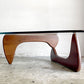 ヴィトラ vitra ノグチ コーヒーテーブル Noguchi Coffee Table イサムノグチ Isamu Noguchi ガラス天板 厚19mm ウォールナット材 ミッドセンチュリー 名作 ■
