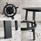 ヘイ HAY リボルバー バースツール ロー REVOLVER BAR STOOL LOW H76cm ブラック 回転式座面 レオン・ランズメイヤー デンマーク 定価¥51,700- B ♪